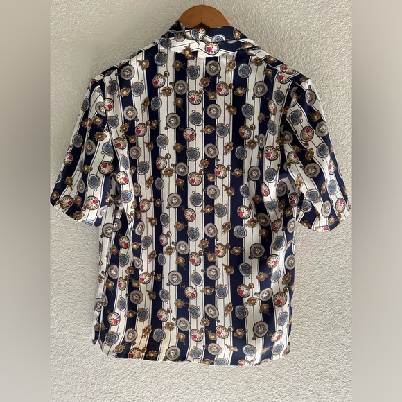 Vintage low neck Helené St. Marie Blouse - Picture 2 of 5